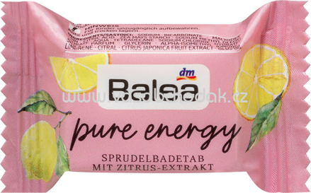 Balea Badetab pure energy, 18g