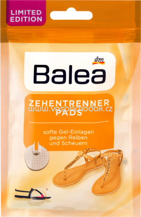 Balea Fuß Zehentrenner Pads, 2 St