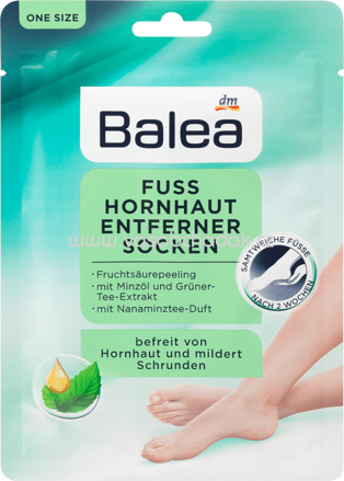 Balea Hornhaut Entferner Socken, 1 Paar, 1 St