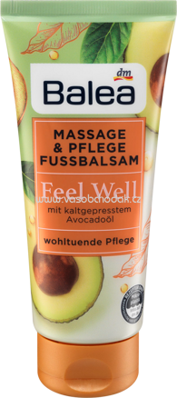 Balea Massage- & Fußpflegebalsam Feel Well, 100 ml