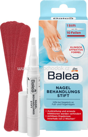 Balea Nagel Behandlungsstift 4ml + 10 Feilen, 1 St