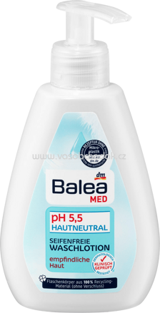 Balea MED Flüssigseife pH 5,5 hautneutral seifenfreie Waschlotion, 300 ml