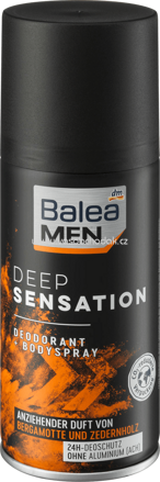Balea MEN Deospray Deep Sensation, 150 ml