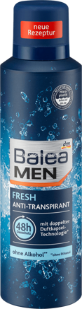 Balea MEN Deospray Fresh Antitranspirant, 200 ml