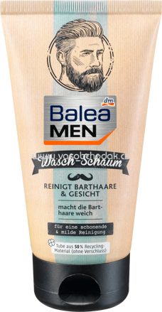 Balea MEN Bart-Waschschaum, 150 ml