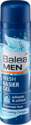 Balea MEN Rasiergel Fresh, 200 ml