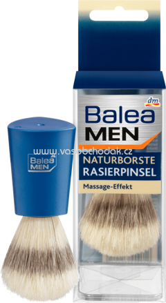 Balea MEN Rasierpinsel Naturborste, 1 St