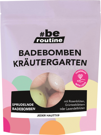 b.e. routine Badekugeln Kräutergarten in Beutel, 300g