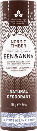 Ben&Anna Deo Stick Deodorant Nordic Timber, 60g