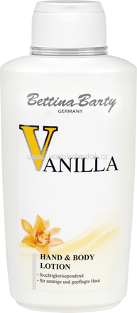 Bettina Barty Hand & Bodylotion Vanilla, 500 ml