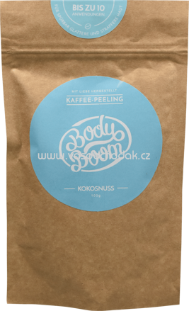 Body Boom Kaffee-Peeling Kokosnuss, 100g