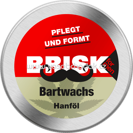 BRISK Bartwachs, 40 ml