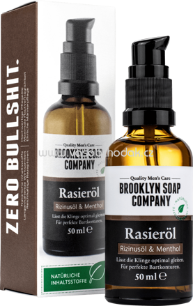 Brooklyn Soap Company Rasieröl, 50 ml