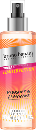 Bruno Banani Bodysplash 2021 woman, Vibrant & Feminine, LE, 250 ml