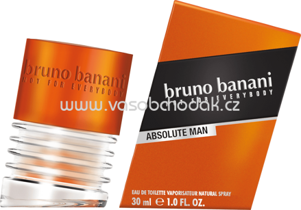 Bruno Banani Eau de Toilette Absolute Man, 30 ml