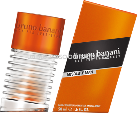 Bruno Banani Eau de Toilette Absolute Man, 50 ml