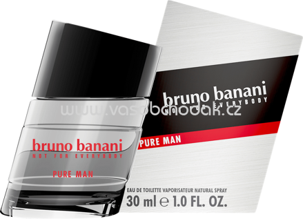 Bruno Banani Eau de Toilette Pure Man, 30 ml