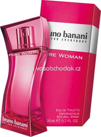 Bruno Banani Eau de Toilette Pure Woman, 20 ml