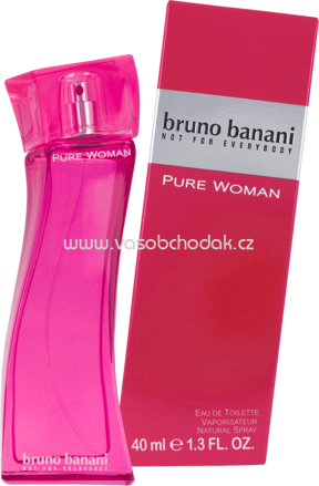 Bruno Banani Eau de Toilette Pure Woman, 40 ml