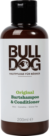 Bulldog Original Bartshampoo & Conditioner, 200 ml