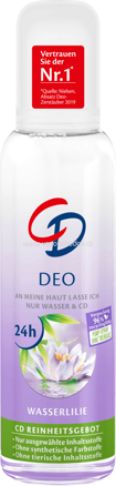 CD Deo Zerstäuber Deodorant Wasserlilie 24h, 75 ml