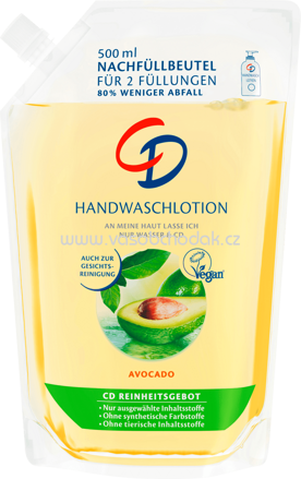 CD Flüssigseife Avocado, Nachfüllpack, 500 ml