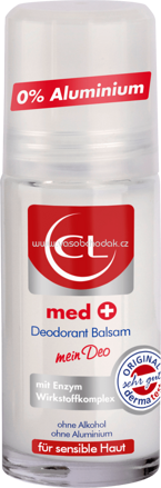 CL Deo Roll On Deodorant Med Balsam hypoallergen, 50 ml