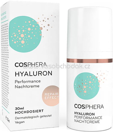 Cosphera Hyaluron Performance Nachtcreme, 30 ml