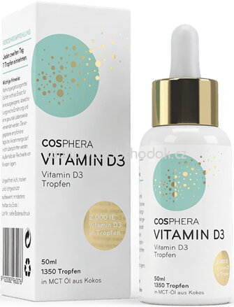 Cosphera Vitamin D3 Tropfen, 50 ml
