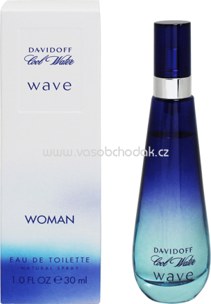 Davidoff Eau de Toilette Cool Water Wave Woman, 30 ml