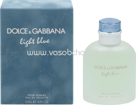 Dolce&Gabbana Eau de Toilette Light Blue Pour Homme, 125 ml