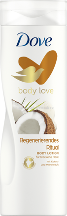 Dove Bodylotion Regenerierendes Ritual mit Kokos- und Mandelduft, 400 ml