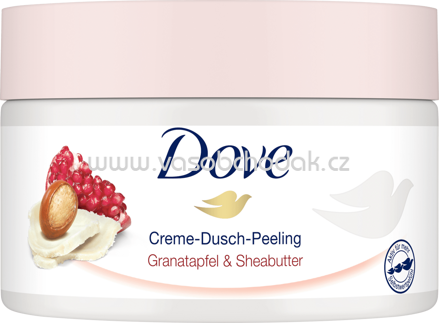 Dove Creme-Dusche-Peeling Granatapfel & Sheabutter, 225 ml