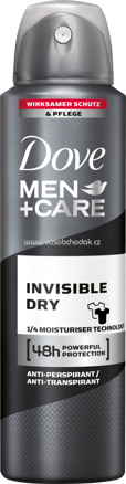 Dove MEN+CARE Deospray Antitranspirant Invisible Dry, 150 ml