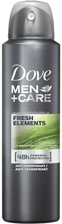Dove MEN+CARE Deospray Antitranspirant Fresh Elements, 150 ml