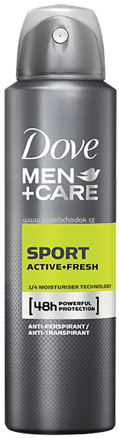 Dove MEN+CARE Deospray Antitranspirant Sport Active Fresh, 150 ml