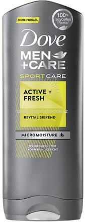 Dove MEN+CARE Duschgel Active Fresh, 250 ml