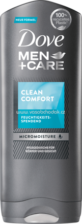 Dove MEN+CARE Duschgel Clean Comfort, 250 ml
