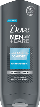 Dove MEN+CARE Duschgel Clean Comfort, 400 ml