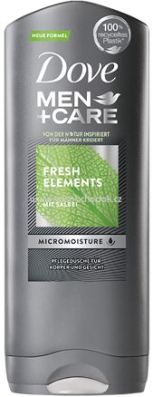 Dove MEN+CARE Duschgel Fresh Elements, 250 ml