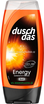 Duschdas Duschgel Energy, 225 ml