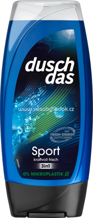 Duschdas Duschgel Sport, 225 ml