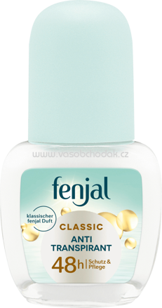 Fenjal Deo Roll On Antitranspirant Classic, 50 ml