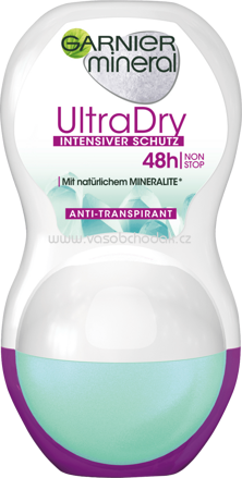 Garnier Mineral Deo Roll On Antitranspirant Ultra Dry 48h, 50 ml