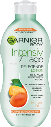 Garnier Body Bodylotion 7 Tage Mango, 400 ml