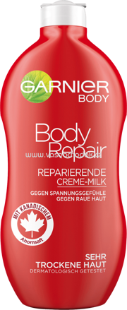 Garnier Body Körpermilch Creme Milk für sehr trockene Haut, 400 ml