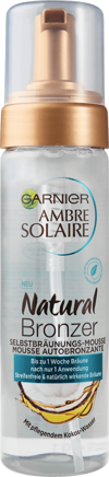 Garnier Ambre Solaire Selbstbräuner Mousse Natural Bronzer, 200 ml