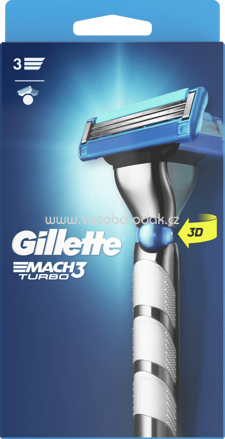 Gillette Rasierer Mach 3 Turbo, 1 St