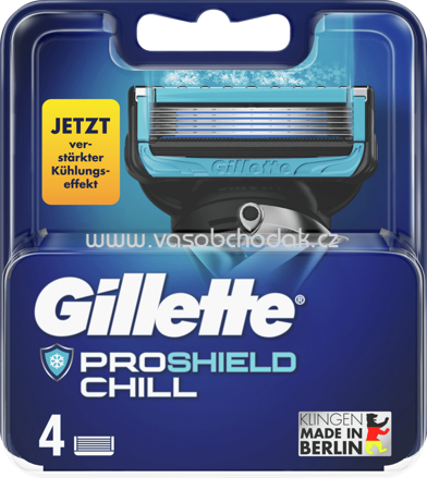 Gillette Rasierklingen Fusion ProShield Chill, 4 St