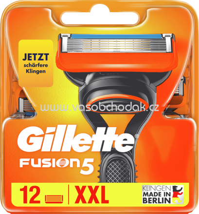 Gillette Rasierklingen Fusion 5, 12 St